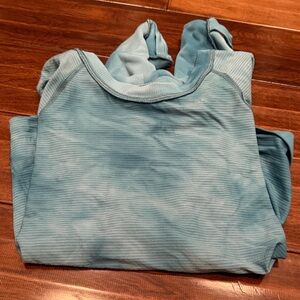 lululemon athletica Blue Long Sleeve Top